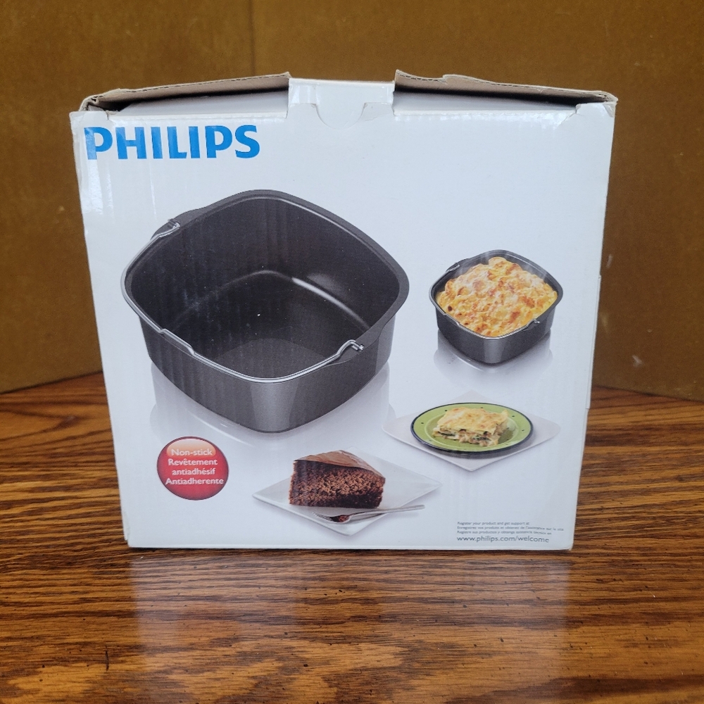 Philips Viva Collection Airfryer Non-Stick Baking Accessory Pan